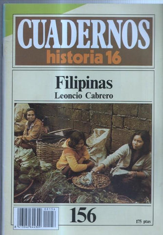 Revista Cuadernos Historia 16 numero 156: Filipinas