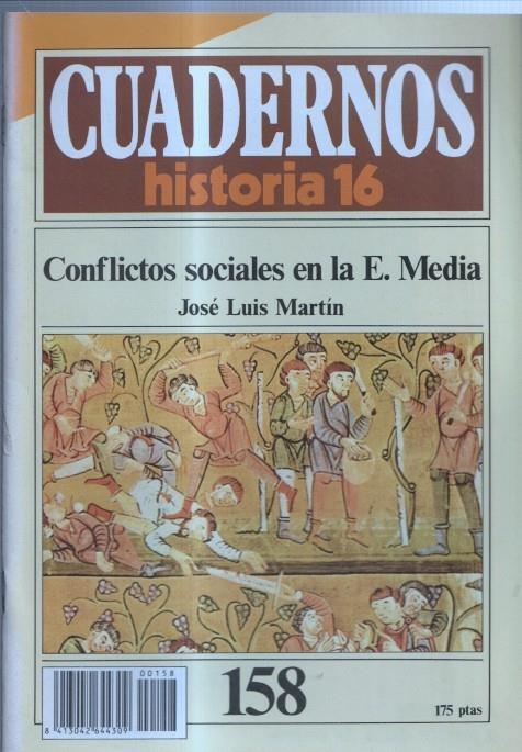 Revista Cuadernos Historia 16 numero 158: Conflictos sociales en la edad media