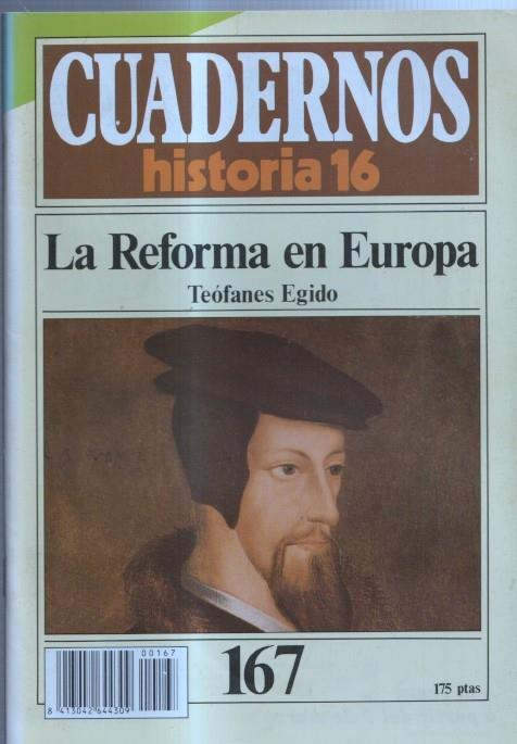 Revista Cuadernos Historia 16 numero 167: La reforma en Europa