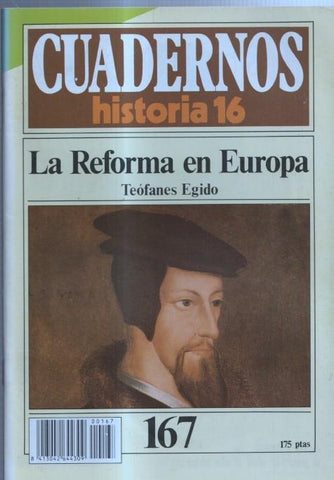 Revista Cuadernos Historia 16 numero 167: La reforma en Europa