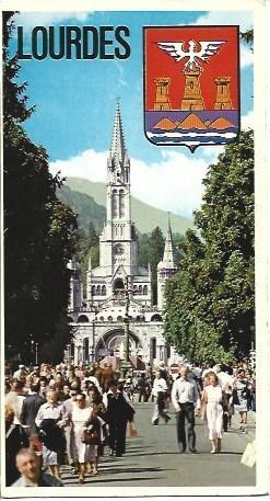 POSTAL L04918: Basilica de Lourdes, Francia