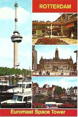 POSTAL L05094: Vistas de Rotterdam