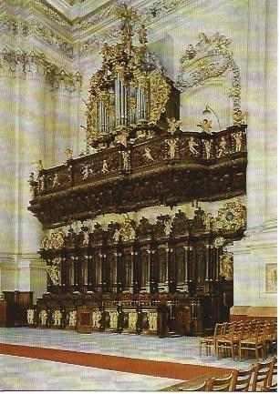POSTAL L05096: Organo de Adam Franz