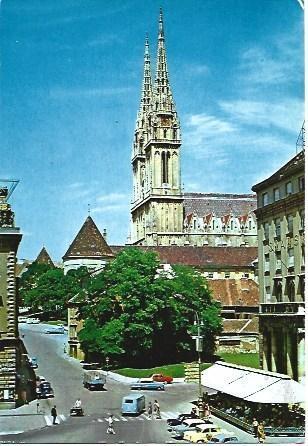 POSTAL L05098: Iglesia de Zagreb