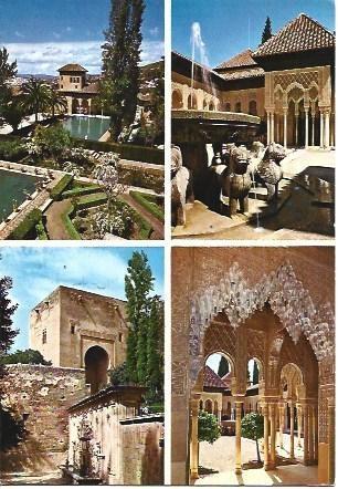POSTAL L05074: Vistas de Granada