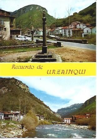 POSTAL L05076: Recuerdo de Urzainqui