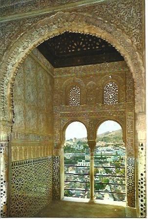 POSTAL L05078: Detalle de la Alhambra de Granada
