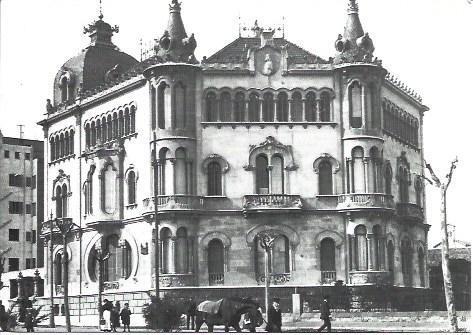 POSTAL L05114: Palacete Perez Samanillo en Girona