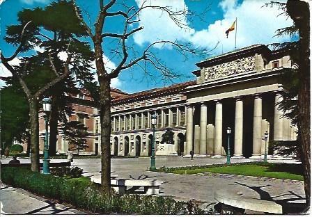 POSTAL L05116: Museo del Prado en Madrid