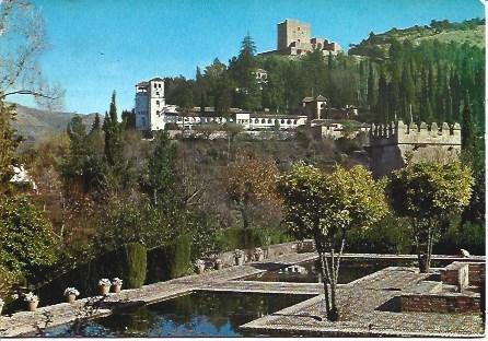 POSTAL L05152: El Portal del Generalife en Granada