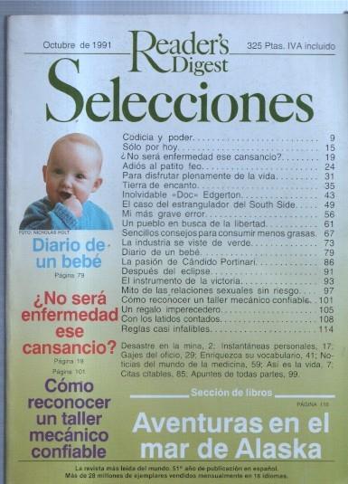 Selecciones del Readers Digest: 1991 Octubre: Aventura en el mar de Alaska