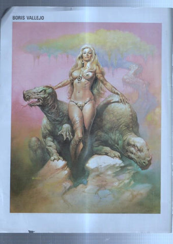 Poster fantasia de Boris Vallejo