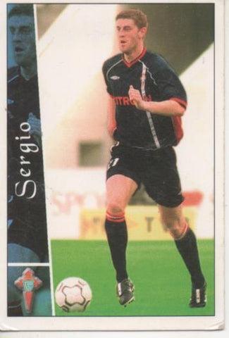 Cromo E003773: Trading Card. Las Fichas de la Liga 2003. nº 120 Sergio, R. C. Celta de Vigo