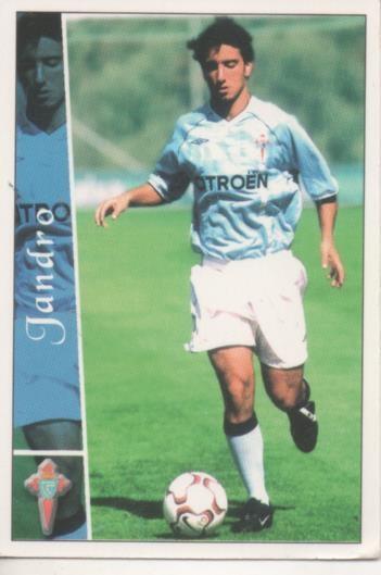 Cromo E003772: Trading Card. Las Fichas de la Liga 2003. nº 119 Jandro, R. C. Celta de Vigo