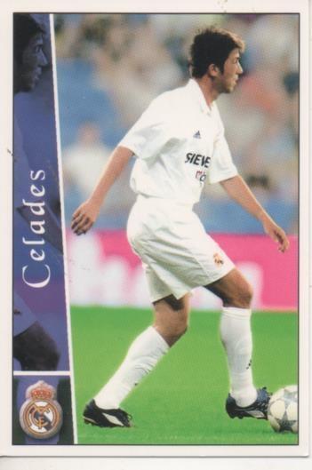 Cromo E003763: Trading Card. Las Fichas de la Liga 2003. nº 73 Celades, Real Madrid