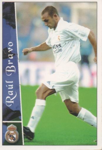 Cromo E003760: Trading Card. Las Fichas de la Liga 2003. nº 68 Raúl Bravo, Real Madrid