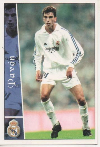 Cromo E003757: Trading Card. Las Fichas de la Liga 2003. nº 63 Pavón, Real Madrid