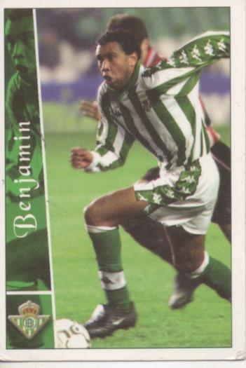 Cromo E003781: Trading Card. Las Fichas de la Liga 2003. nº 150 Benjamin, Real Betis