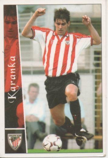 Cromo E003798: Trading Card. Las Fichas de la Liga 2003. nº 224 Karanka, Athletic Club de Bilbao