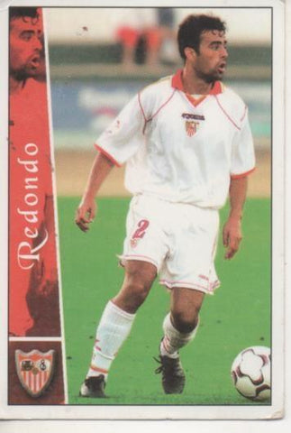 Cromo E003797: Trading Card. Las Fichas de la Liga 2003. nº 210 Redondo, Sevilla F.C.