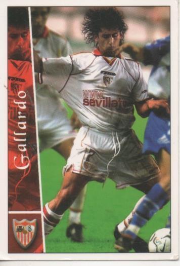 Cromo E003795: Trading Card. Las Fichas de la Liga 2003. nº 204  Gallardo, Sevilla F.C.