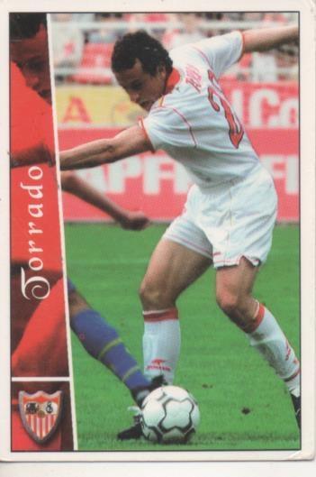 Cromo E003794: Trading Card. Las Fichas de la Liga 2003. nº 203 Torrado, Sevilla F.C.