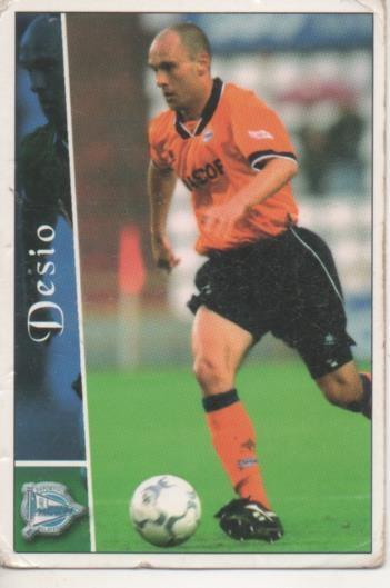 Cromo E003789: Trading Card. Las Fichas de la Liga 2003. nº 176 Desio, deportivo Alavés