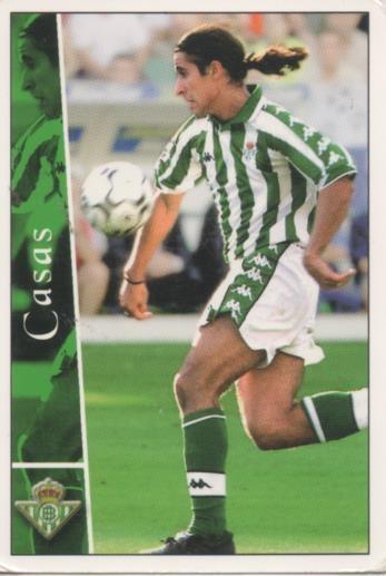 Cromo E003785: Trading Card. Las Fichas de la Liga 2003. nº 158 Casas, Real Betis