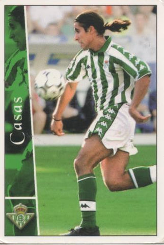 Cromo E003785: Trading Card. Las Fichas de la Liga 2003. nº 158 Casas, Real Betis