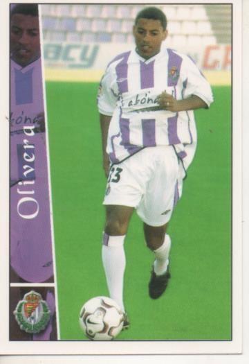 Cromo E003792: Trading Card. Las Fichas de la Liga 2003. nº 320 Olivera, Real Valladolid C.F. 