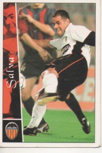 Cromo E003742: Trading Card. Las Fichas de la Liga 2003. nº 24 Salva, Valencia C.F.