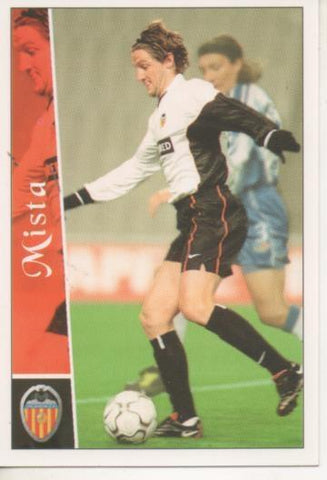 Cromo E003741: Trading Card. Las Fichas de la Liga 2003. nº 23 Mista, Valencia C.F. 