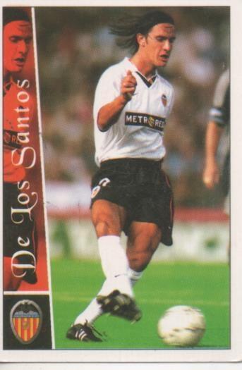 Cromo E003738: Trading card. Las Fichas de la Liga 2003. nº 16 De Los Santos, Valencia C.F.