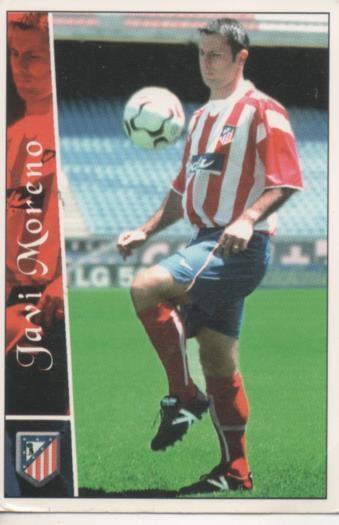 Cromo E003880: Trading Card. Las Fichas de la Liga 2003. nº 482 Javi Moreno, C.At. De Madrid