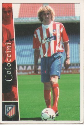 Cromo E003876: Trading Card. Las Fichas de la Liga 2003. nº 473 Coloccini, C.At. De Madrid