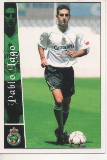 Cromo E003883: Trading Card. Las Fichas de la Liga 2003. nº 495 Pablo Lago, RealRacin Club de Santander