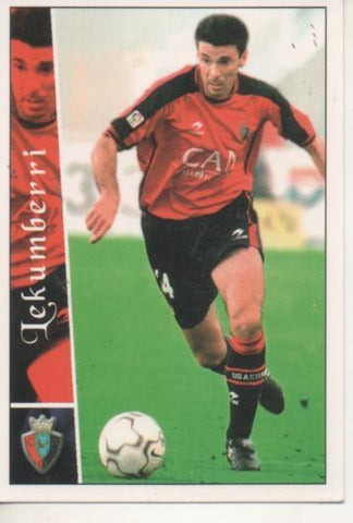 Cromo E003872: Trading Card. Las Fichas de la Liga 2003. nº 443 Lekumberri, C.A. Osasuna