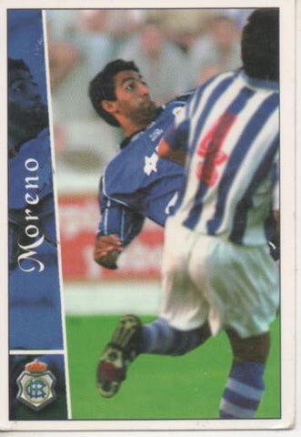 Cromo E003899: Trading Card. Las Fichas de la Liga 2003. nº 530 Moreno, R.C. Recreativo de Huelva