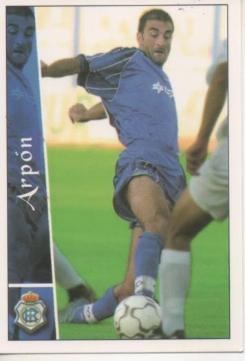 Cromo E003898: Trading Card. Las Fichas de la Liga 2003. nº 523 Arpón, R.C. Recreativo de Huelva