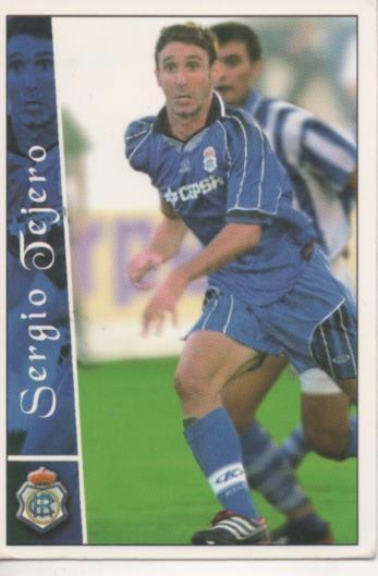 Cromo E003897: Trading Card. Las Fichas de la Liga 2003. nº 527 Sergio Tejero, R.C. Recreativo de Huelva