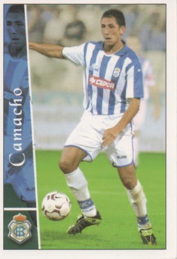 Cromo E003896: Trading Card. Las Fichas de la Liga 2003. nº 524 Camacho, R.C. Recreativo de Huelva