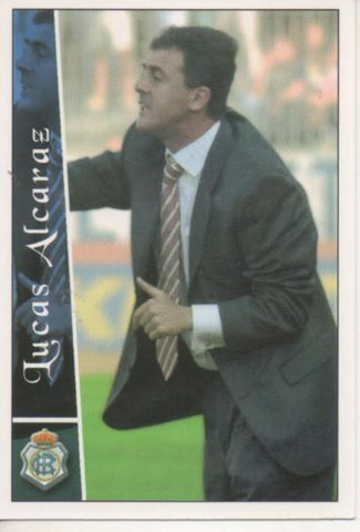 Cromo E003893: Trading Card. Las Fichas de la Liga 2003. nº 516 Lucas Alcaraz, R.C. Recreativo de Huelva