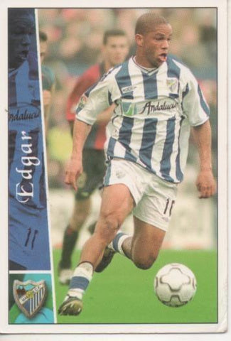 Cromo E003825: Trading Card. Las Fichas de la Liga 2003. nº 264 Edgar, Málaga C.F.