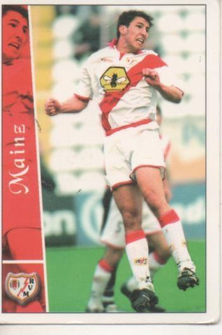 Cromo E003830: Trading Card. Las Fichas de la Liga 2003. nº 278 Mainz, Rayo Vallecano de Madrid