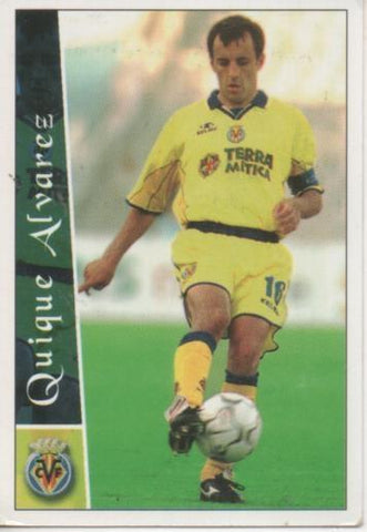 Cromo E003856: Trading Card. Las Fichas de la Liga 2003. nº 387 Quique Alvarez, Real Villarreal