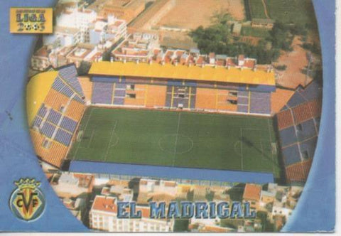 Cromo E003851: Trading Card. Las Fichas de la Liga 2003. nº 380 Campo el Madrigal, Real Villarreal