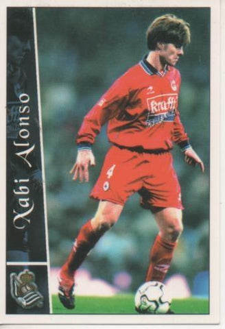 Cromo E003849: Trading Card. Las Fichas de la Liga 2003. nº 342 Xabi Alonso, Real Sociedad 