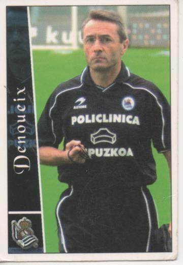 Cromo E003844: Trading Card. Las Fichas de la Liga 2003. nº 327 Denoueix, Real Sociedad