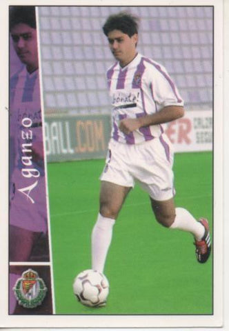 Cromo E003843: Trading Card. Las Fichas de la Liga 2003. nº 321 Aganzo, Real Valladolid