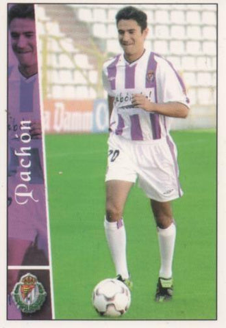 Cromo E003842: Trading Card. Las Fichas de la Liga 2003. nº 318 Pachón, Real Valladolid